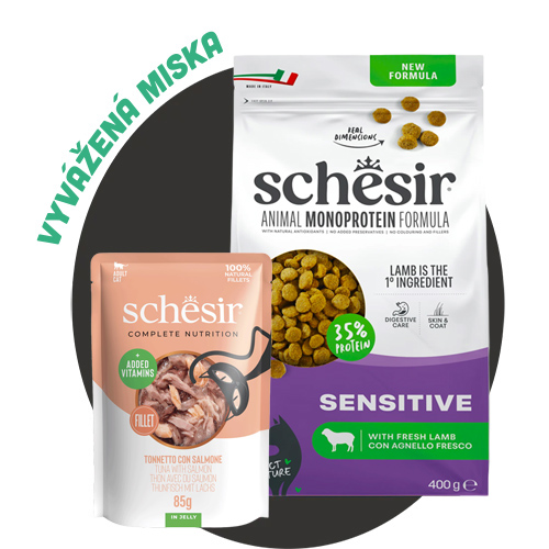 Schesir vyvážená miska sensitive
